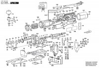 Bosch 0 601 582 403 Gst 60 Pae Orbital Jigsaw 220 V / Eu Spare Parts